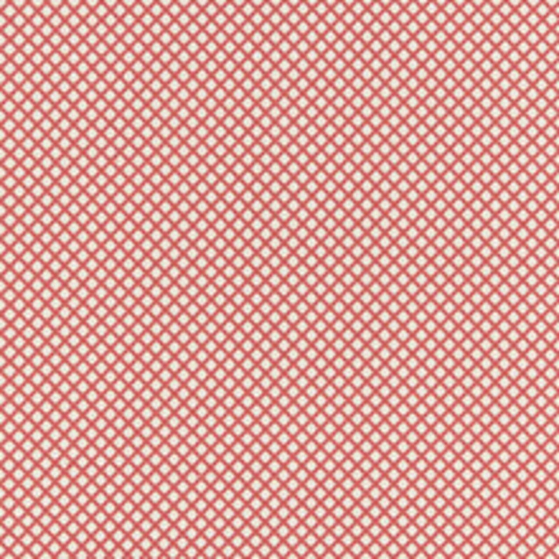 Boris Kroll Fabric Bellaire Trellis/Coral Bk 0004K65121
