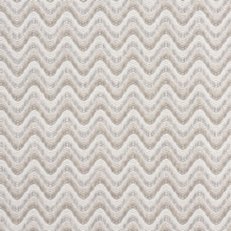 Schumacher Fabric Bargello Wave Natural 73442