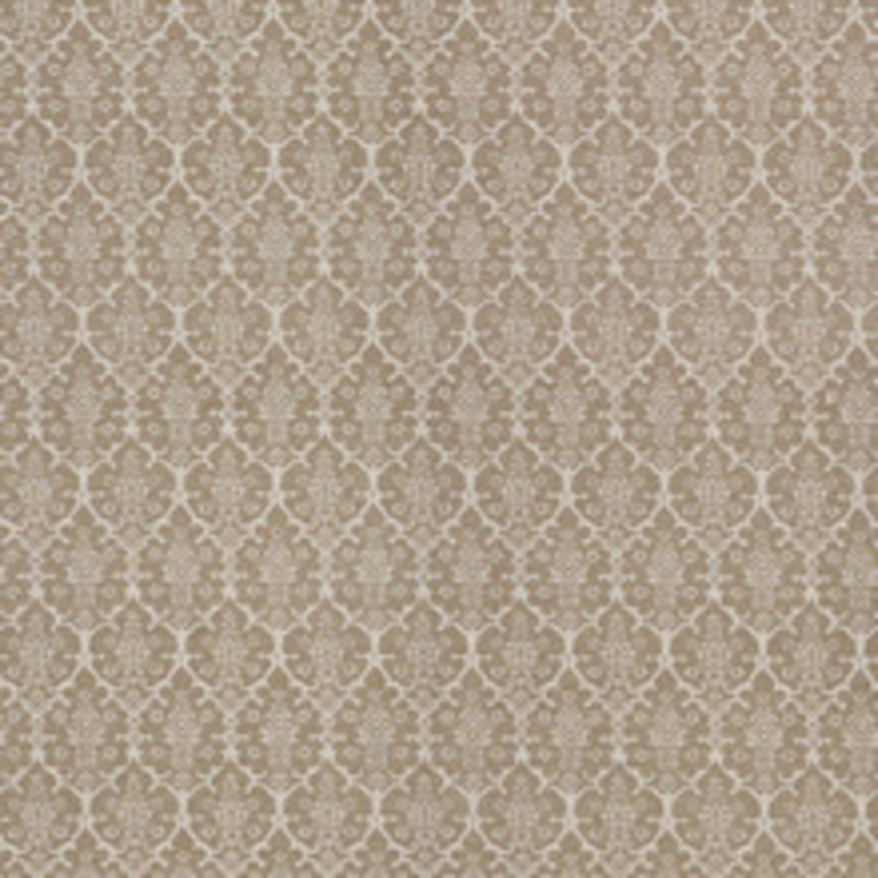 Schumacher Fabric Burley Brown BURL002