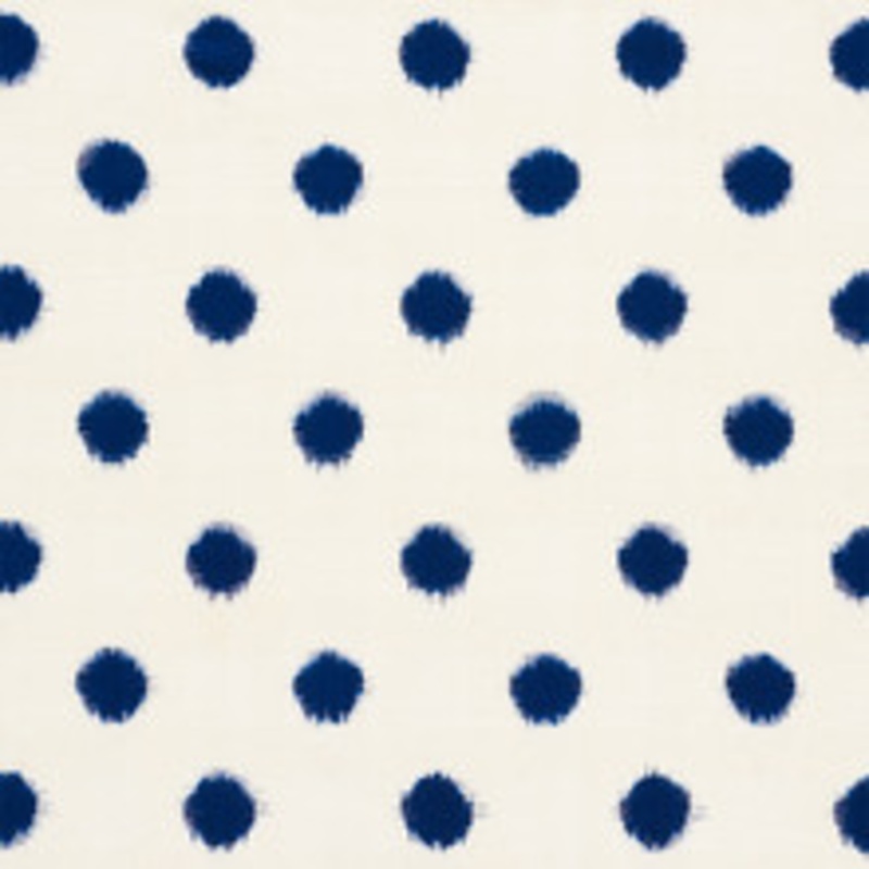 Schumacher Fabric Sakuru Ikat Indigo 72340