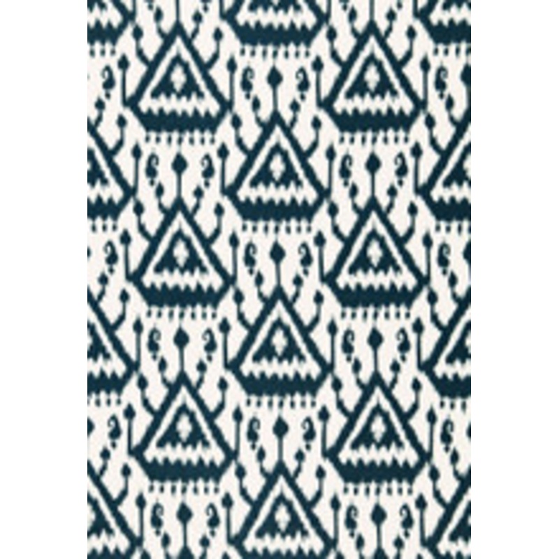 Schumacher Fabric Vientiane Ikat Indigo 175022
