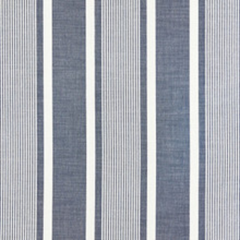 Scalamandre
 Fabric Wellfleet Stripe/Denim Sc 000427111