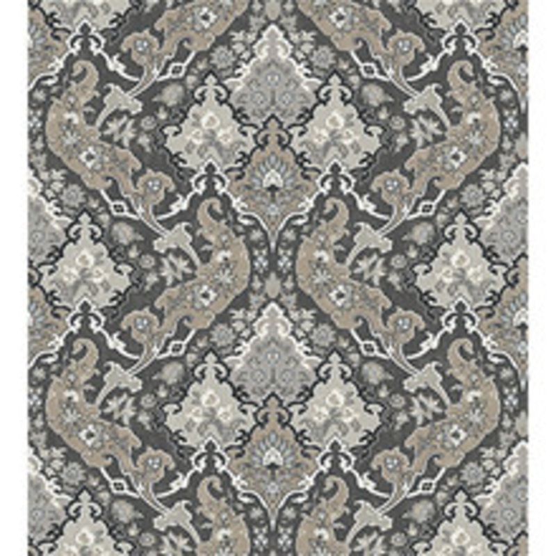 Cole & Son Wallcovering Pushkin Charcoal