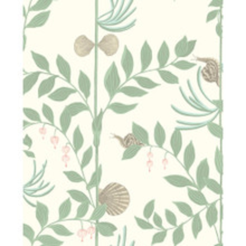 Cole & Son Wallcovering Secret Garden Soft Green