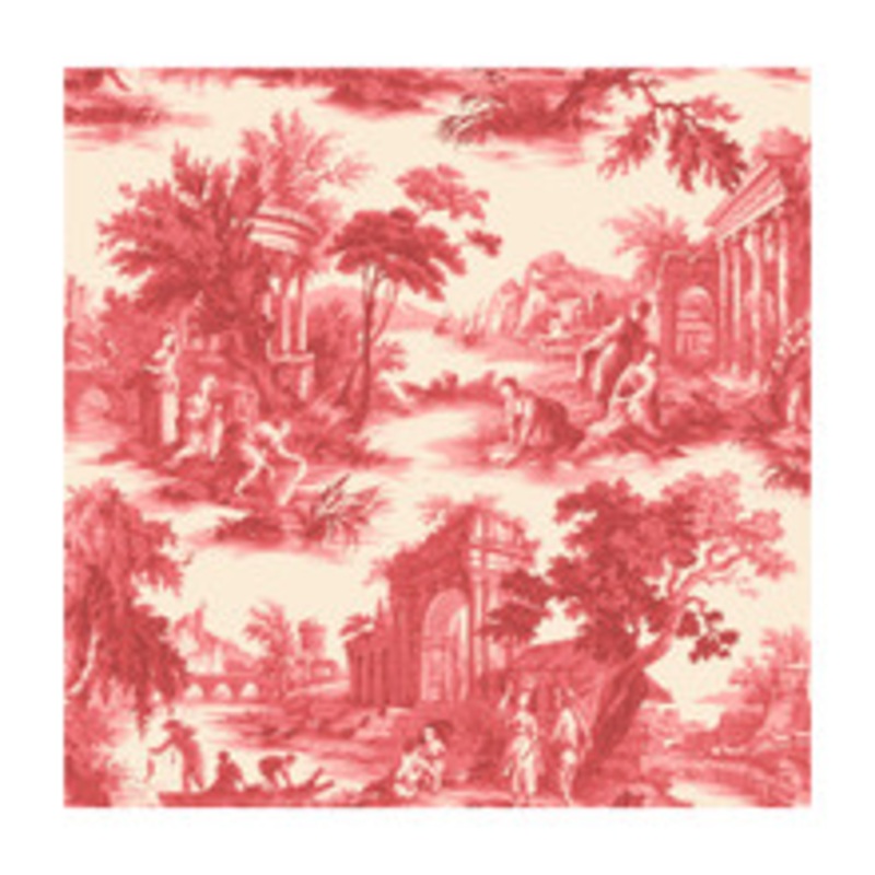 Cole & Son Wallcovering Villandry Red