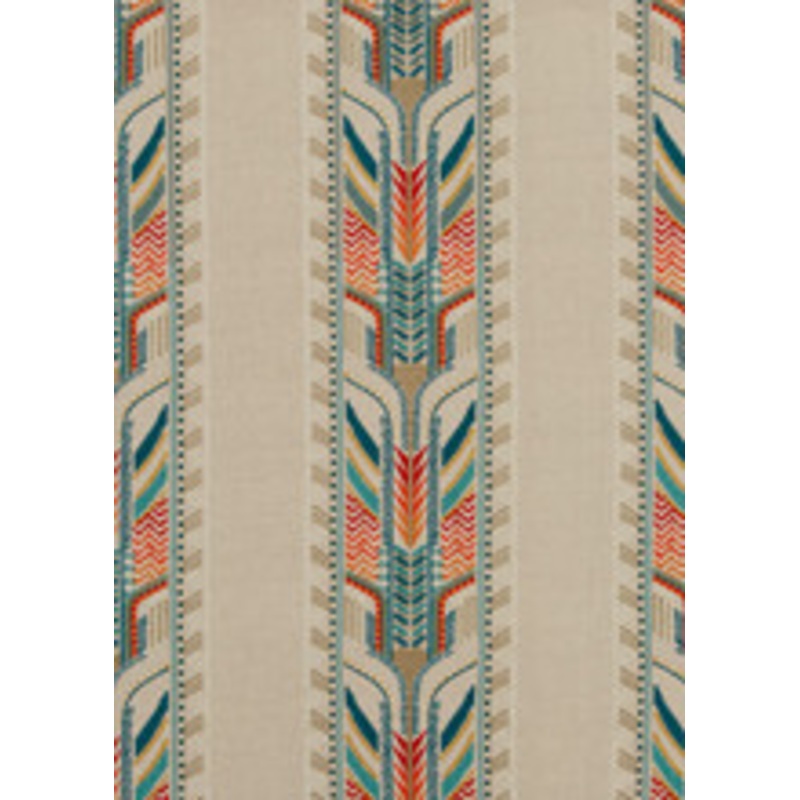 G P & J Baker Fabric Trebizond Teal