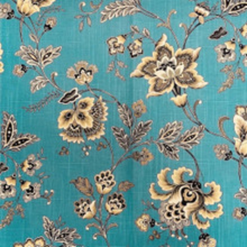 RM CoCo Fabric Wightwick Manor Blue Heaven