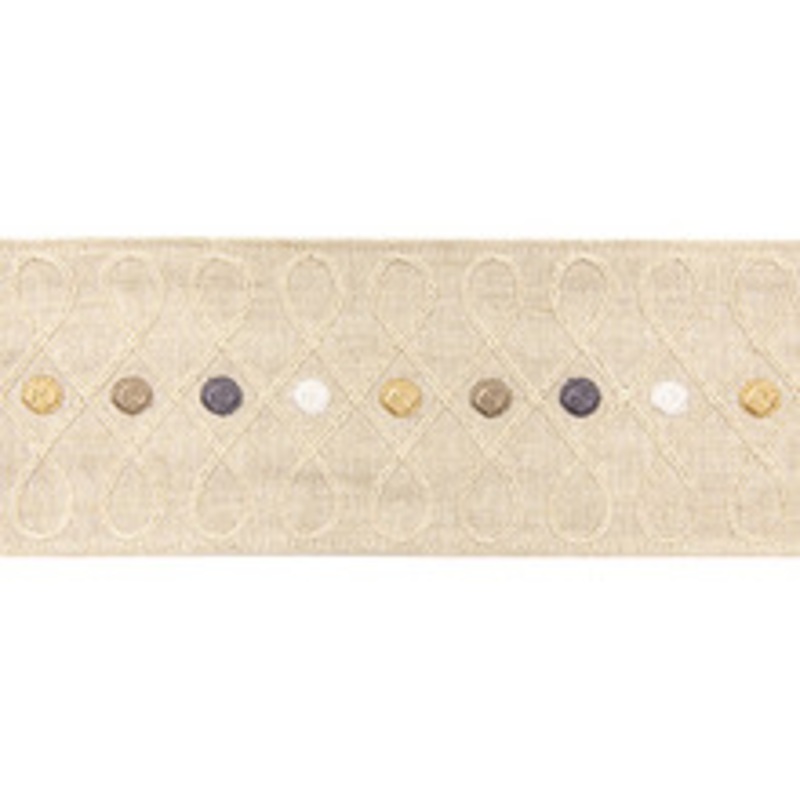 Baker Lifestyle Trim Cordoba Braid Stone