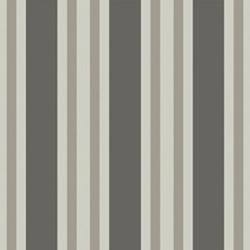 Cole & Son Wallcovering Polo Stripe Black/White