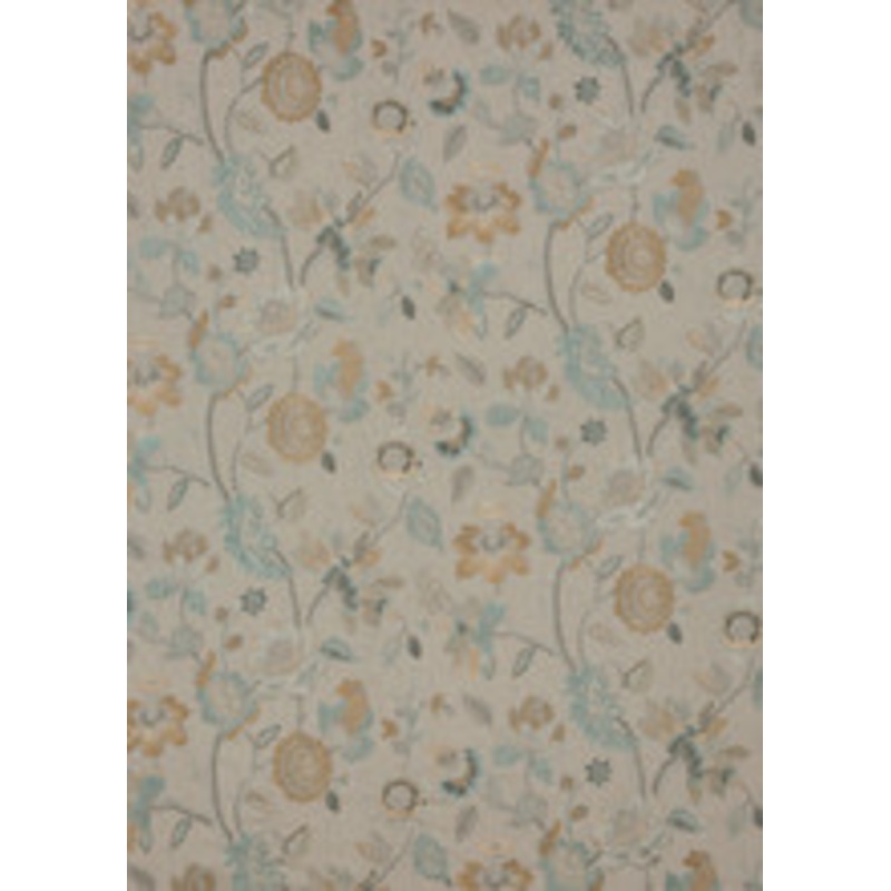 G P & J Baker Fabric Dryden Aqua/Bronze