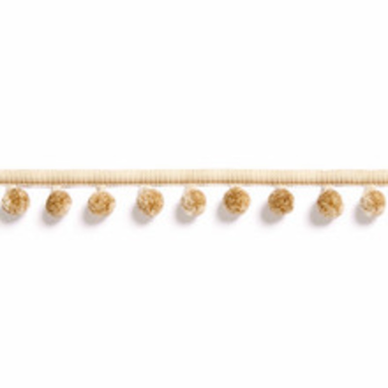 Scalamandre
 Trim Osborne Pom Pom Fringe/Camel Sc 0003Fx1500