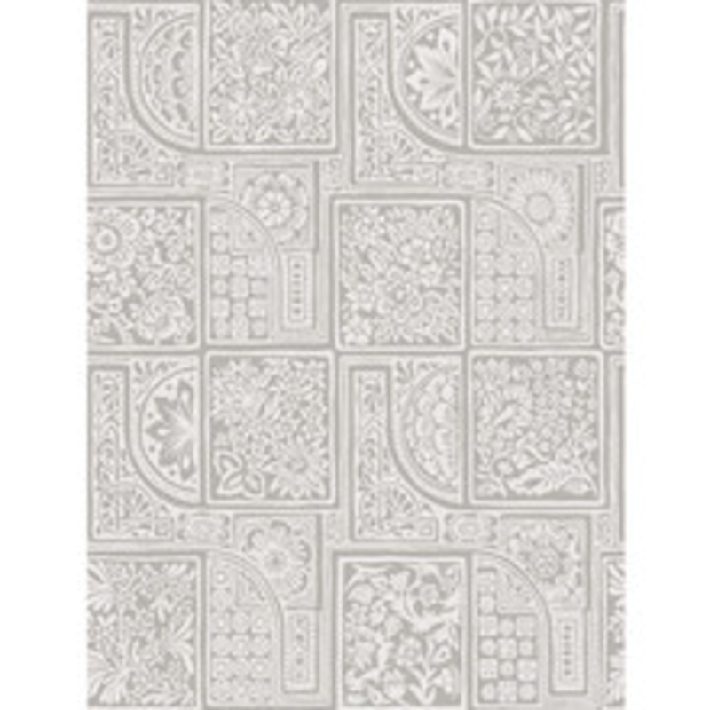 Cole & Son Wallcovering Bellini Grey & White