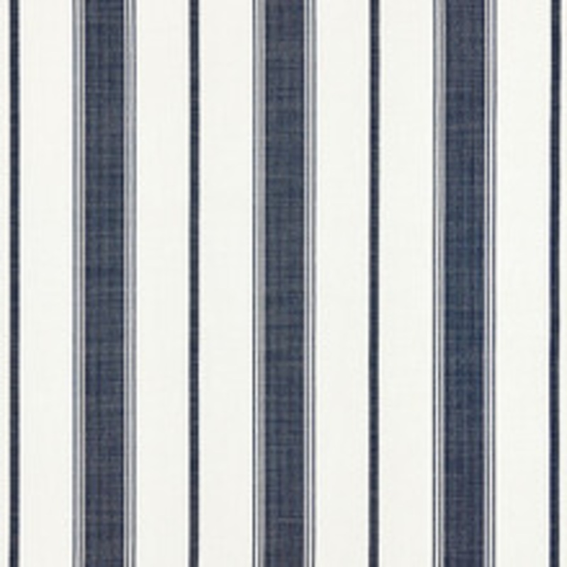 Scalamandre
 Fabric Sconset Stripe/Indigo Sc 000427110