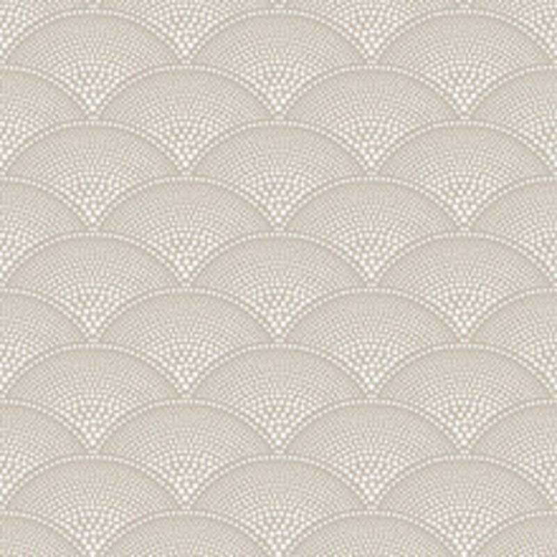 Cole & Son Wallcovering Feather Fan Taupe