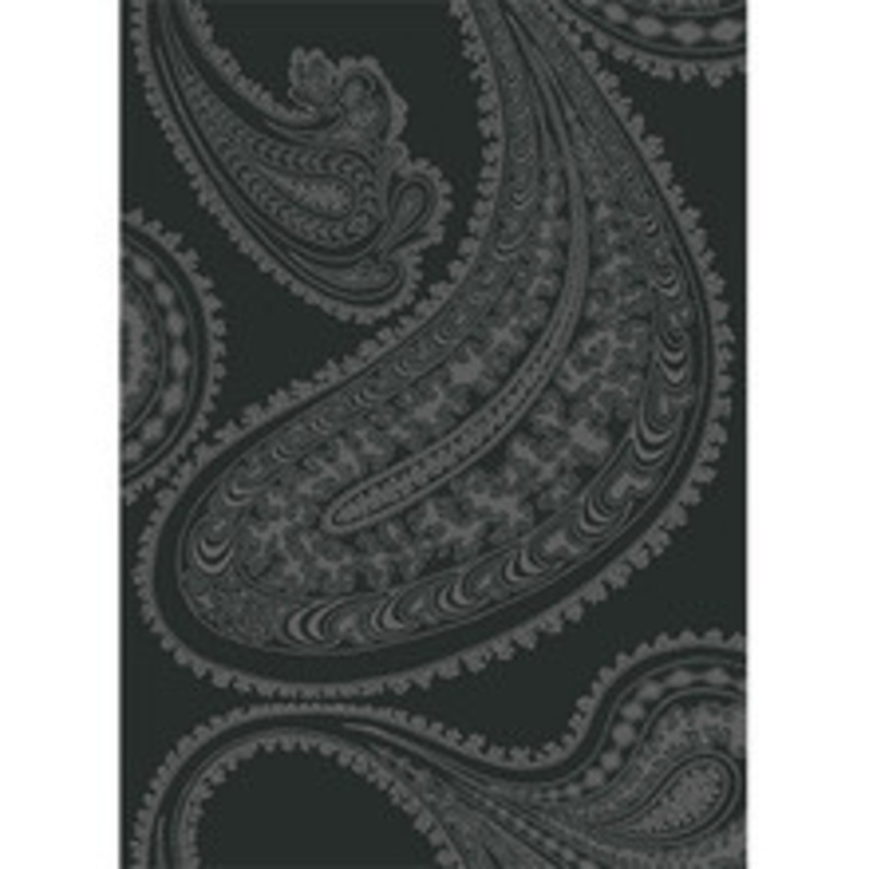 Cole & Son Fabric Rajapur Char Blk
