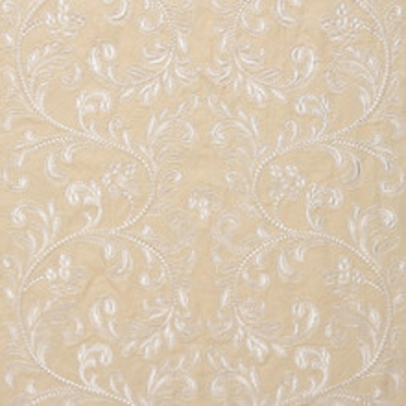 Scalamandre
 Fabric Chiara Embroidery/Chardonnay Sc 000127029
