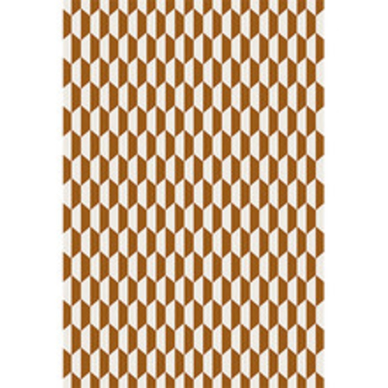 Cole & Son Fabric Tile Drk Gingr Crm