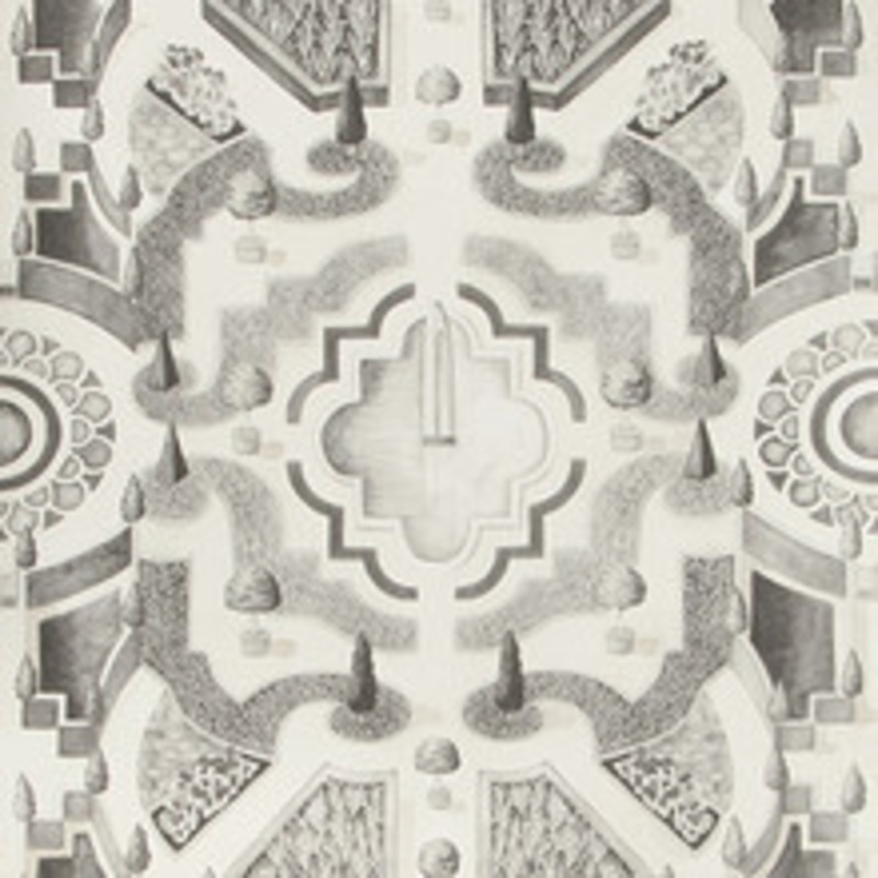 Cole & Son Wallcovering Topiary Soot