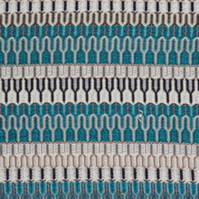 Gaston Y Daniela Fabric Costuras Azul