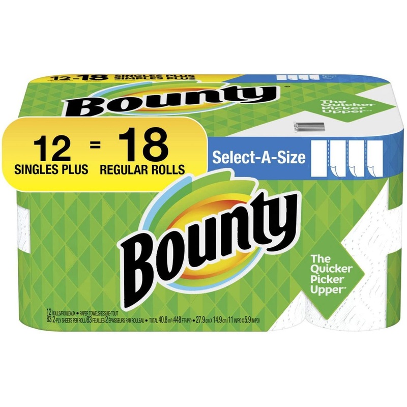 Bounty Select-A-Size Paper Towel, White 996 Count | Bigbigmart.com