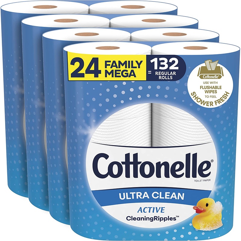Cottonelle Ultra CleanCare Soft Toilet Paper 24 Pack