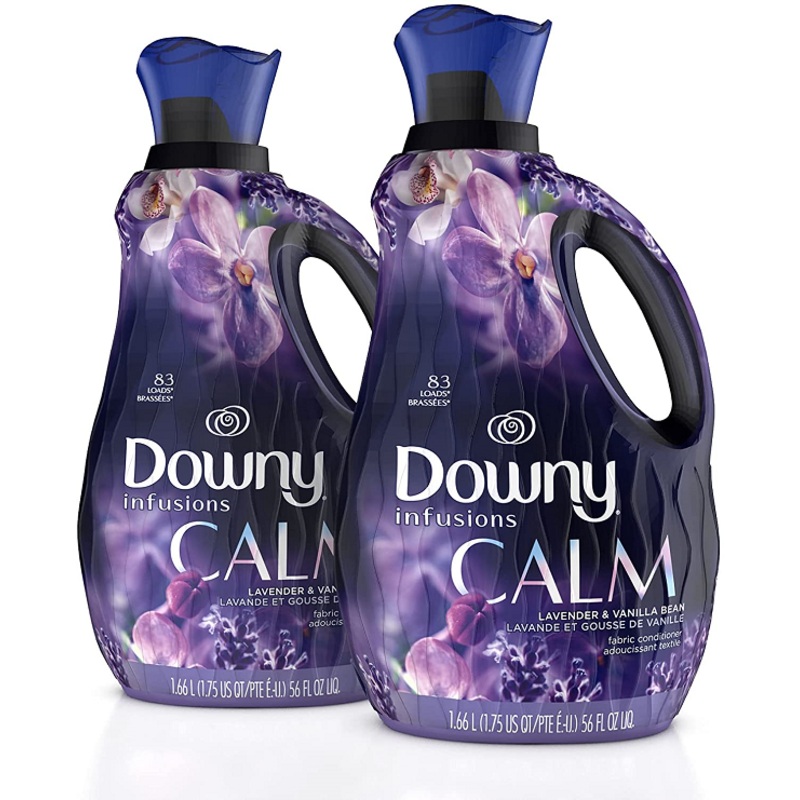 Downy Infusions Liquid Laundry Fabric Softener, Calm Scent