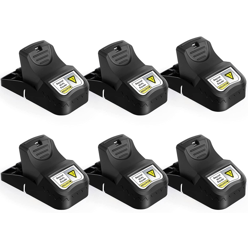 Rat Trap Rat Traps That Work Rat Trap Outdoor Mouse Trap Mouse Traps Indoor Catch and Effective 6 Packs | Bigbigmart.com
