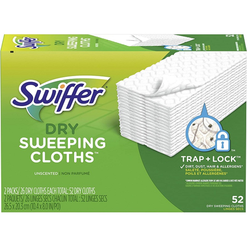 Swiffer Sweeper Dry Mop Refills for Floor Mopping Cleaning