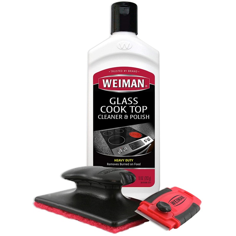 Weiman Cooktop and Stove Top Cleaner Kit – Top Cleaning Tool