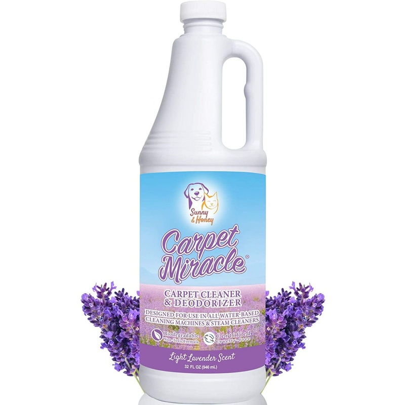 Carpet Miracle – The Best Carpet Cleaner Shampoo Solution (LAV, 32FL OZ) | Bigbigmart.com