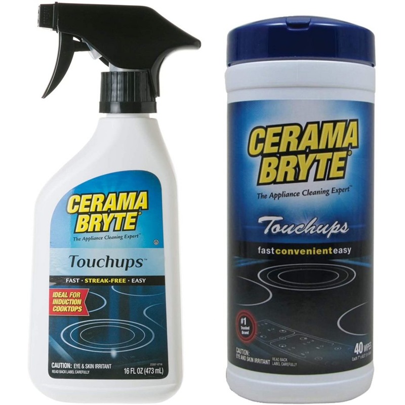 Cerama Bryte Ceramic Cooktop Cleaner – Touchups Wipes, Touchups Spray | Bigbigmart.com