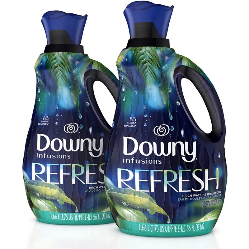 Downy Infusions Liquid Fabric Conditioner, Refresh, Birch Water, 56 Oz Bottles | Bigbigmart.com