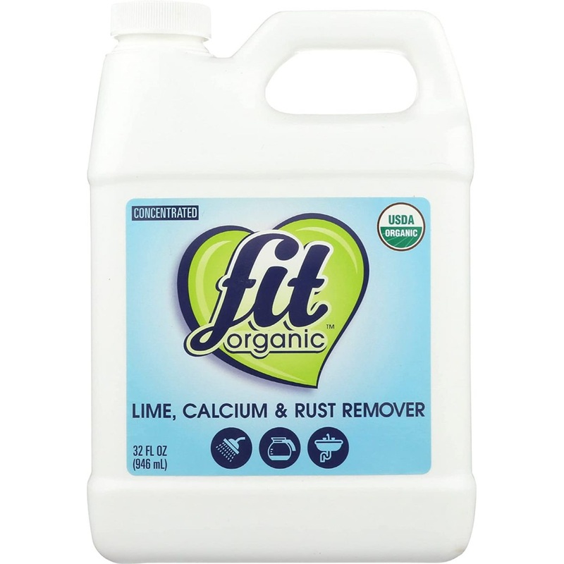 Fit Organic Lime, Calcium & Rust Remover, Concentrated – 32 fl oz | Bigbigmart.com