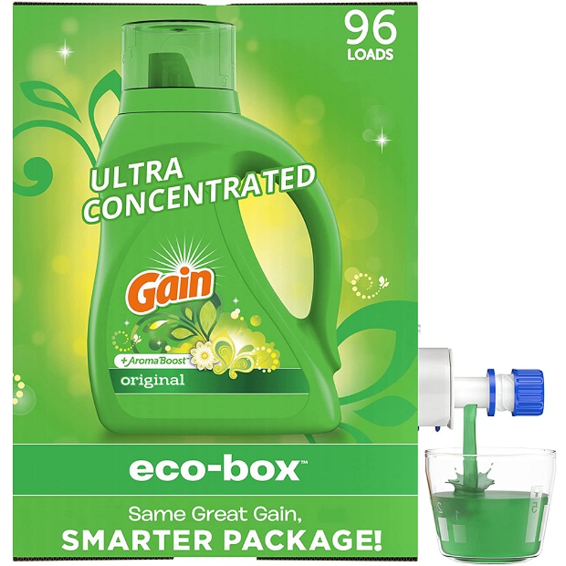 Gain Liquid Laundry Detergent Soap, Ultra Concentrated