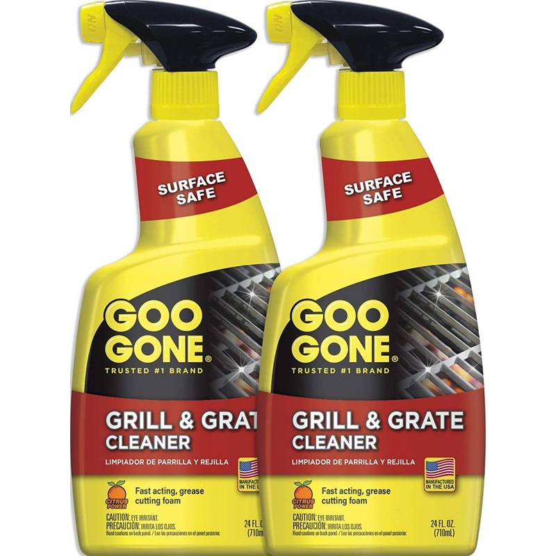 Goo Gone Grill and Grate Cleaner Spray Cleans 24 Oz 2 Pack | Bigbigmart.com