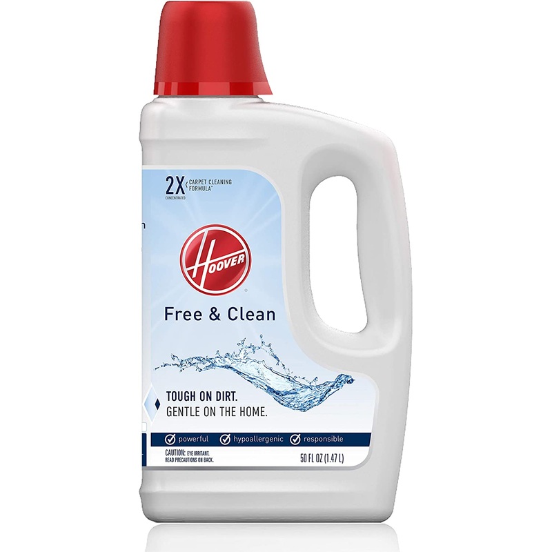 Hoover Free & Clean Deep Cleaning Carpet Shampoo, 50oz , White. | Bigbigmart.com
