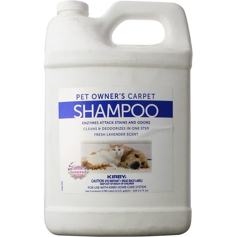 Kirby et Owners Foaming Carpet Shampoo, White, 128 Fl Oz | Bigbigmart.com