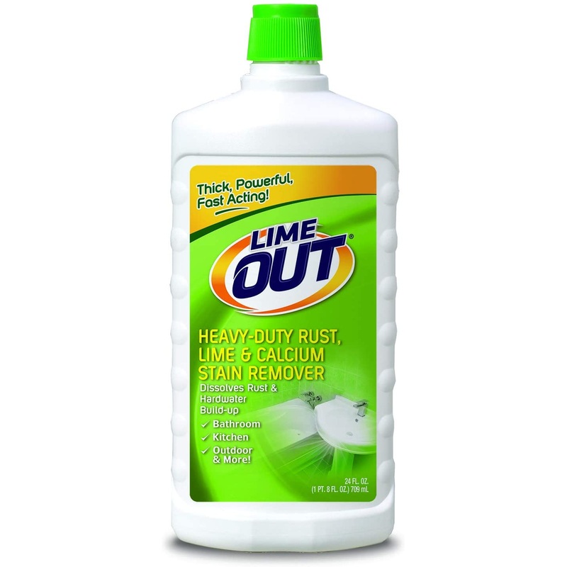 Lime OUT Heavy-Duty Rust, Lime & Calcium Stain Remover, 24 Ounce | Bigbigmart.com