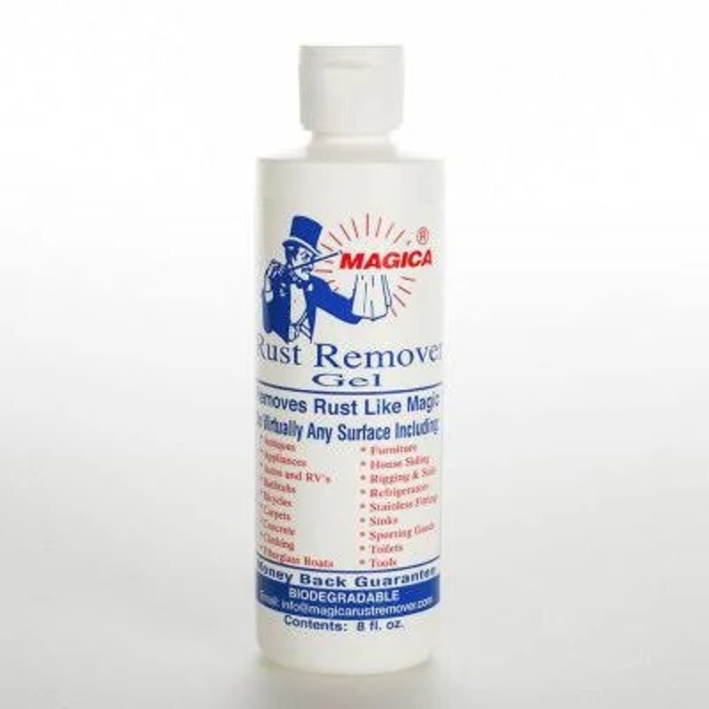 Magica Rust Remover – 8 Oz Gel Bottle | Bigbigmart.com
