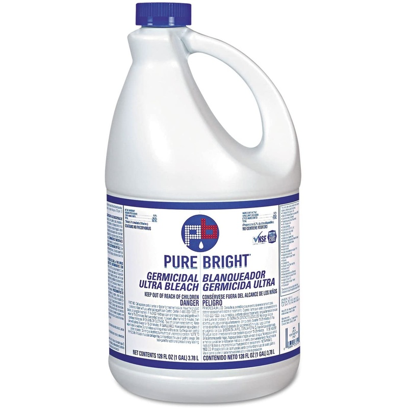 Pure Bright BLEACH6 Liquid Bleach, 1gal Bottle, 6/Carton | Bigbigmart.com