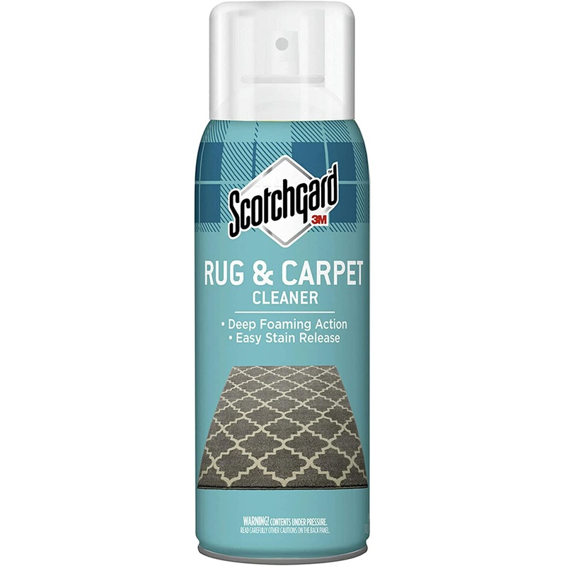 Scotchgard Fabric & Carpet Cleaner, Deep Foaming Action, 14 Oz, Blue Cleaner | Bigbigmart.com