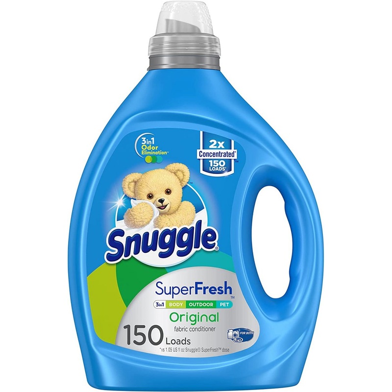 Snuggle Liquid Fabric Softener, SuperFresh Original, 150 Loads