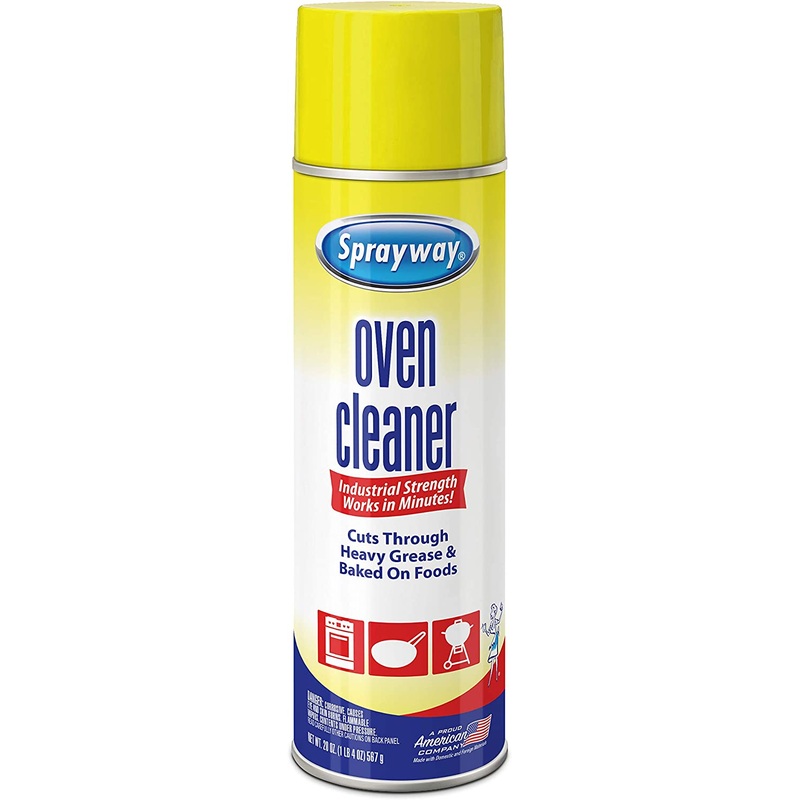 Sprayway Heavy-Duty Oven & Grill Cleaner, 20 Oz, 1.25 Pound 1 Pack | Bigbigmart.com
