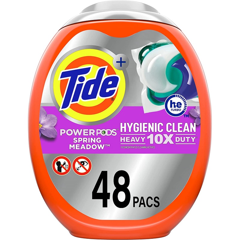 Tide Hygienic Clean Heavy 10x Duty Power PODS Laundry