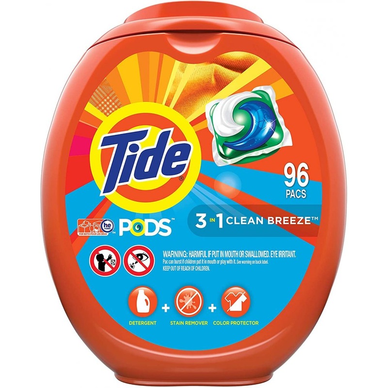 Tide PODS Laundry Detergent Soap PODS, High Efficiency, 96 Count | Bigbigmart.com