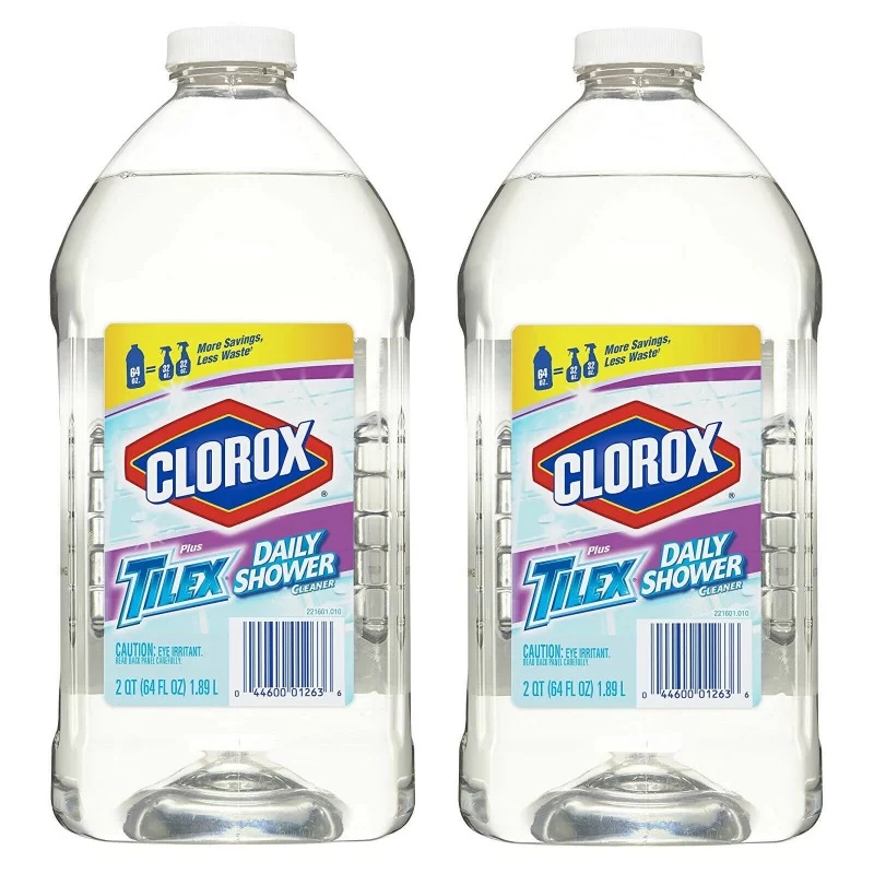 Tilex Daily Shower Cleaner Spray Refill 64 Oz Bottle Fresh Shower 2 pack | Bigbigmart.com