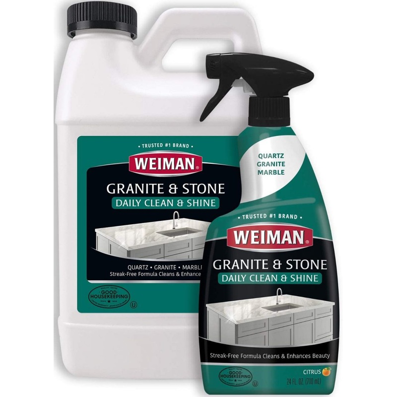 Weiman Granite Cleaner & Polish Value Pack | Bigbigmart.com