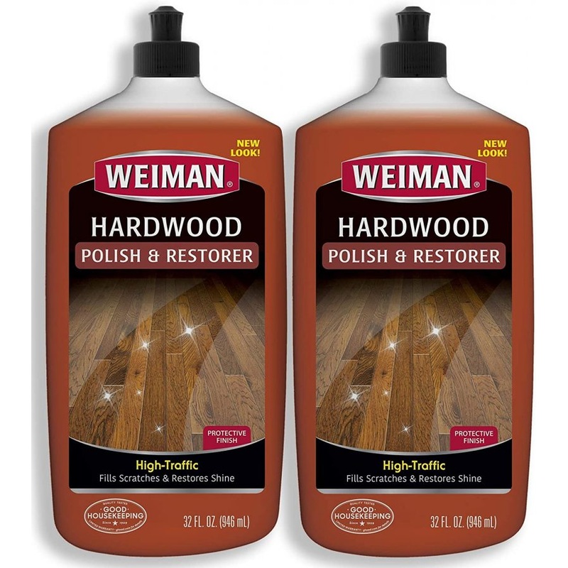 Weiman Wood Floor Polish and Restorer 32 Ounce (2 Pack) | Bigbigmart.com