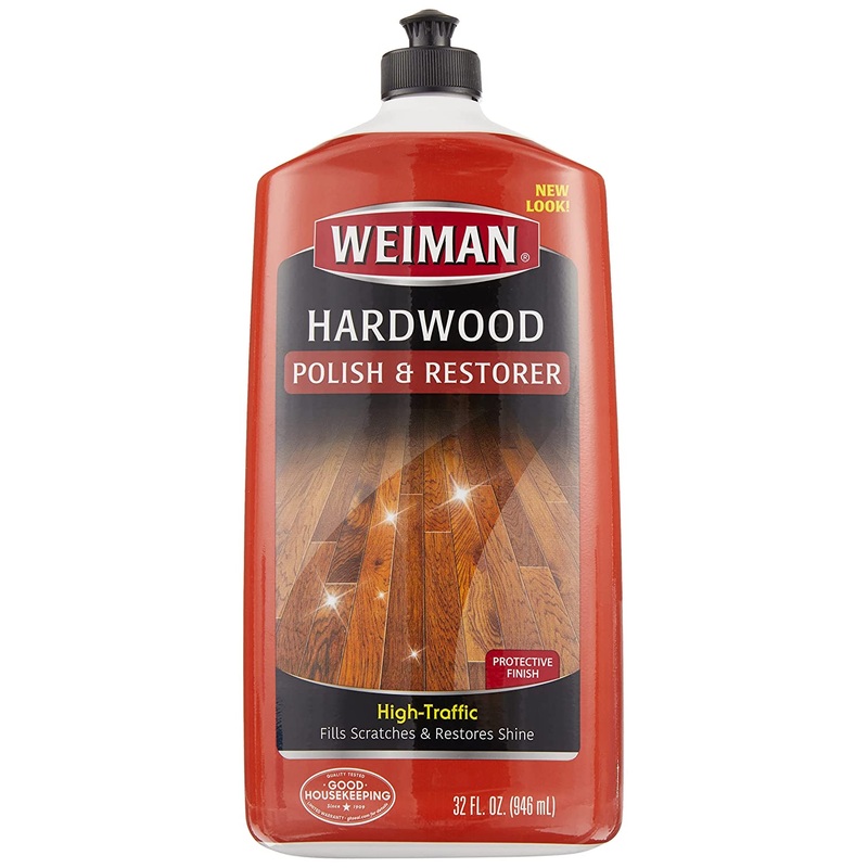 Weiman Wood Floor Polish and Restorer 32 Oz, High Traffic Hardwood Floor | Bigbigmart.com