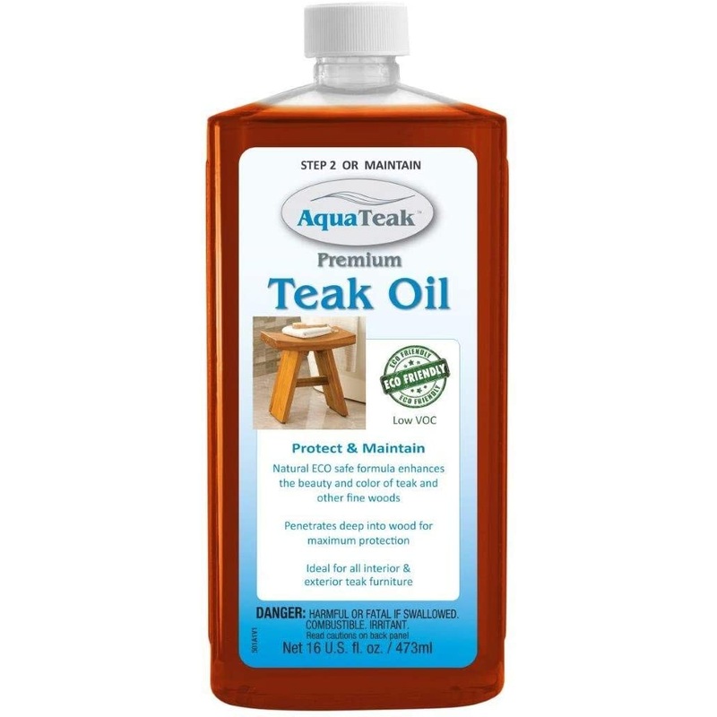 AquaTeak Premium Teak Oil 16 oz | Bigbigmart.com